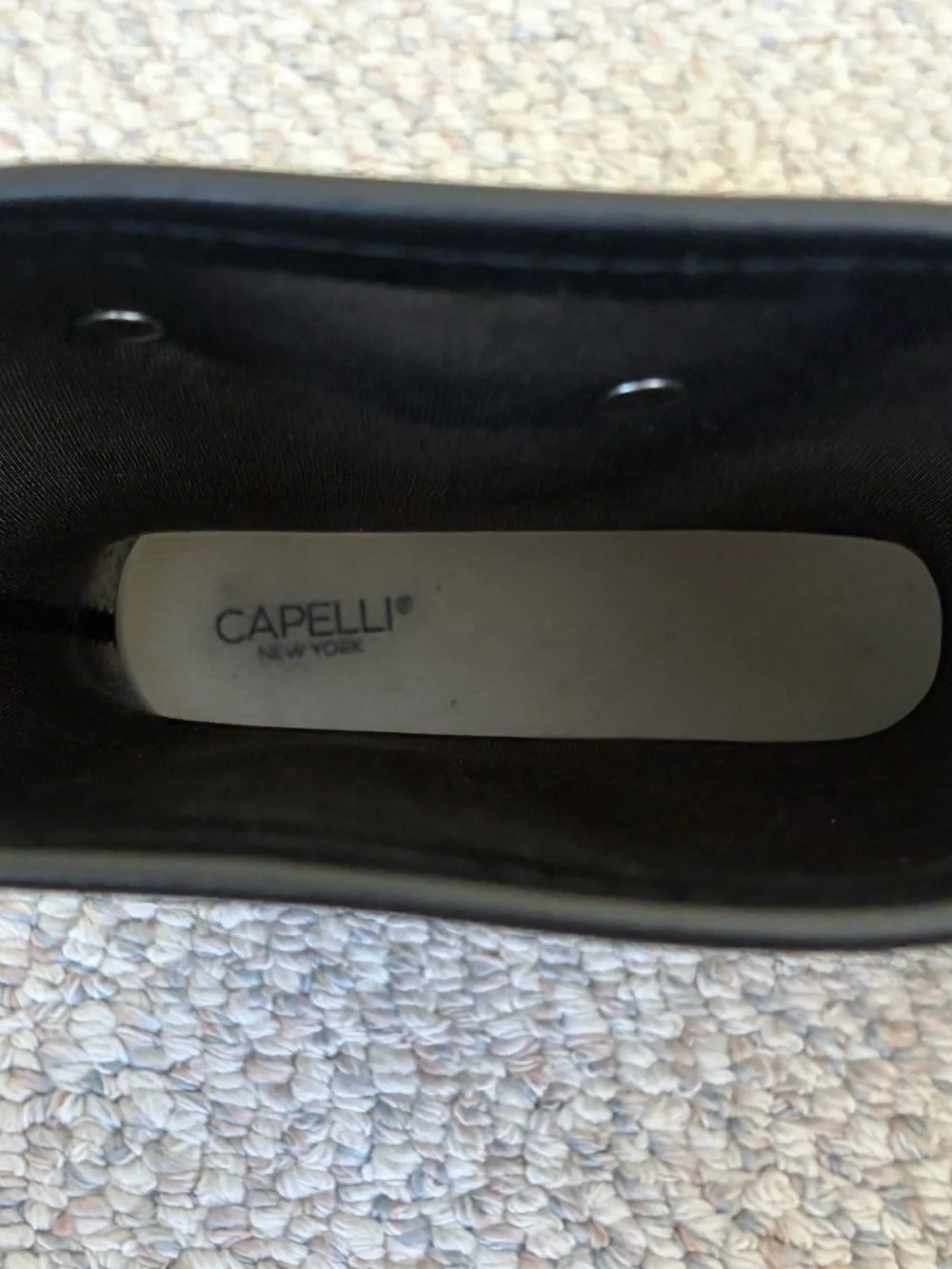 Capelli Black Glitter Rain Boots! Multi-Color Glitter. Size 11.